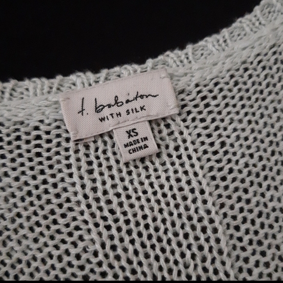 Babaton Draped Silk & Linen Blend Blouse - Picture 11 of 13